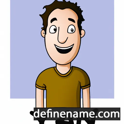 cartoon of the name Yvan