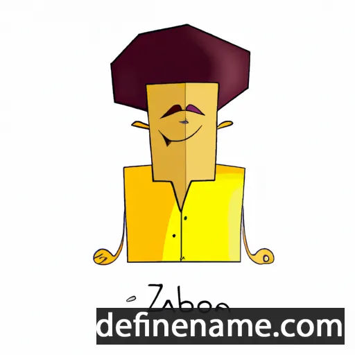 cartoon of the name Zaboulon