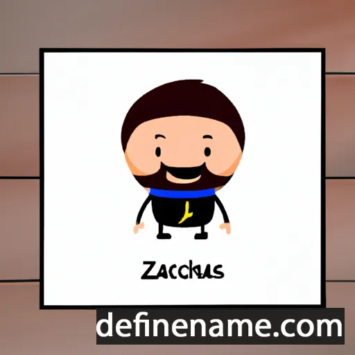 Zaccharias cartoon