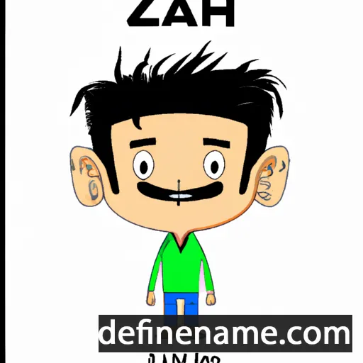 Zahi cartoon