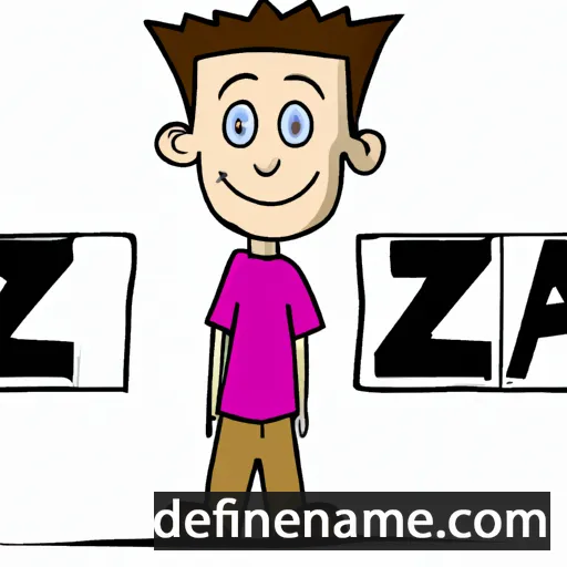 Zak cartoon