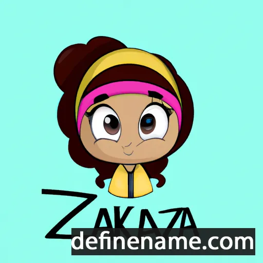 Zakiyya cartoon