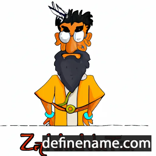 Zarathushtra cartoon