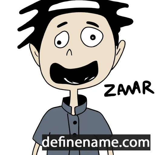 Zawar cartoon