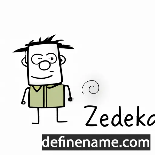 Zdeněk cartoon