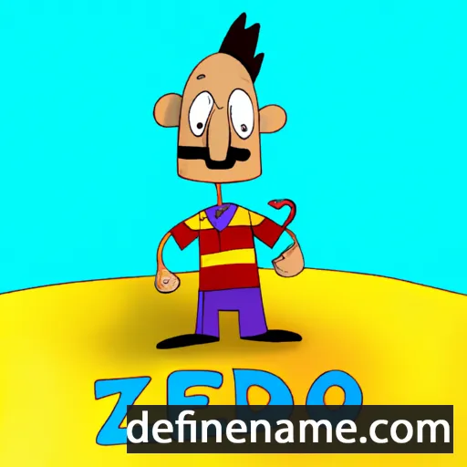 cartoon of the name Zdeno