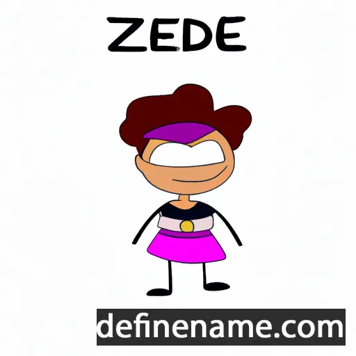 Zénaïde cartoon