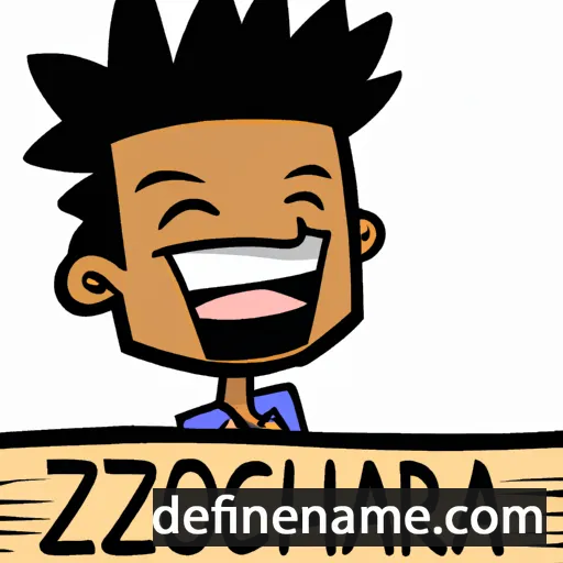 Zechariah cartoon