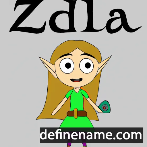 Zelda cartoon