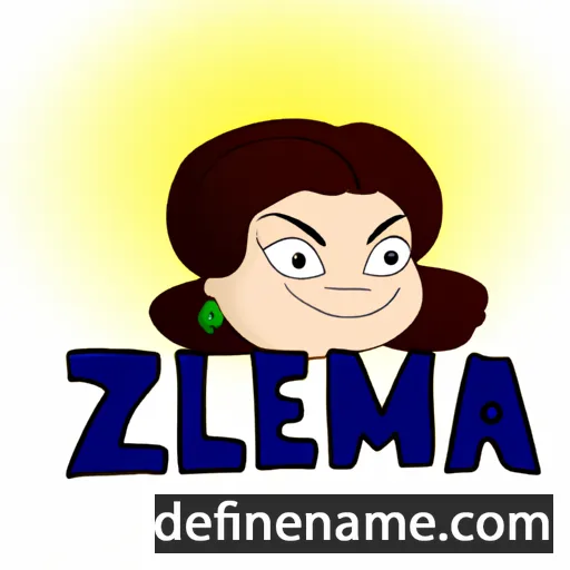 Zelma cartoon