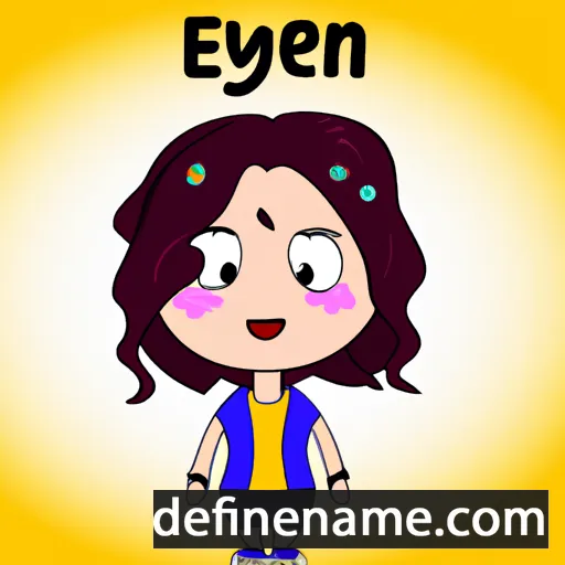 cartoon of the name Zeynep