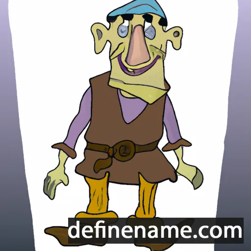 cartoon of the name Zhelimir