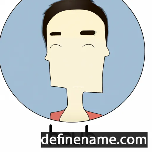 cartoon of the name Zhou