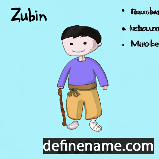 Zhubin cartoon