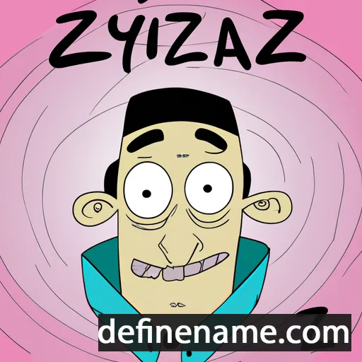 cartoon of the name Zhuldyz