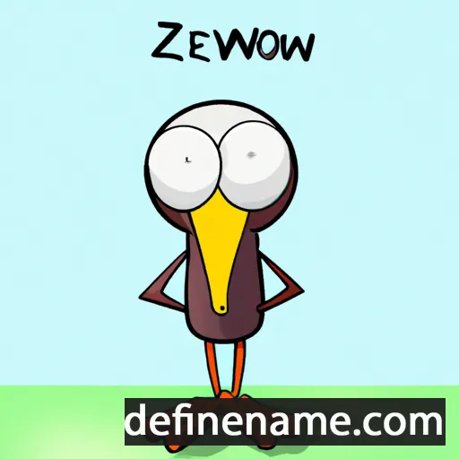 cartoon of the name Ziemowit