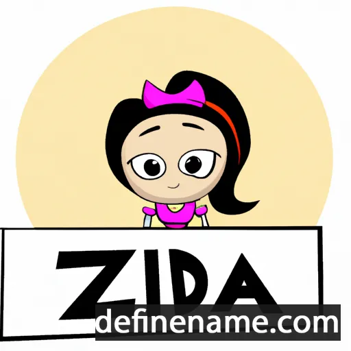 cartoon of the name Zinaida