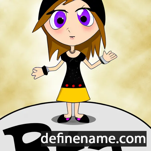 cartoon of the name Zlata