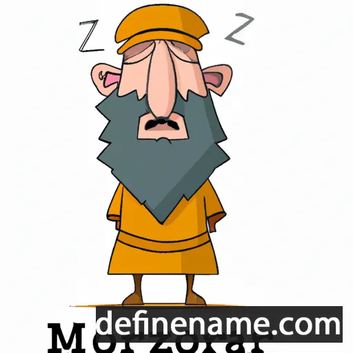 cartoon of the name Zoroaster