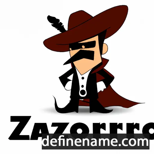 Zorro cartoon