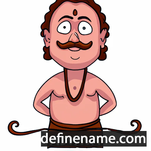 cartoon of the name Aadideva