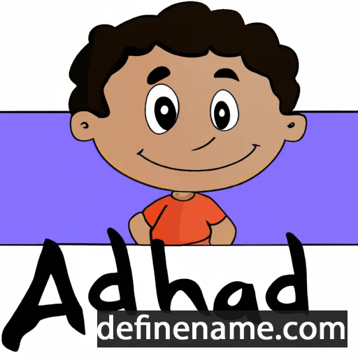 Aadith cartoon