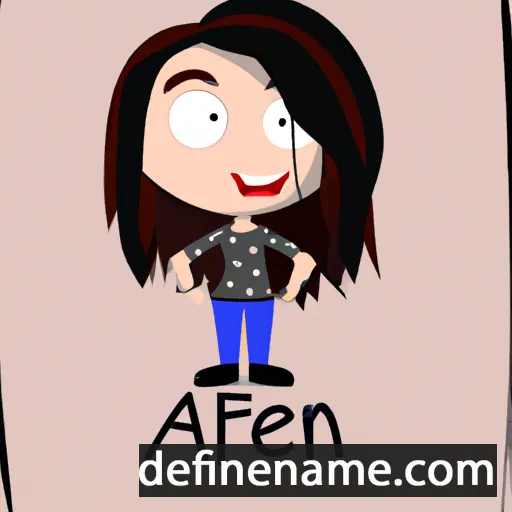 Aafreen cartoon