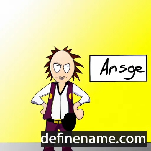 Aagesine cartoon