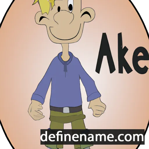 Aake cartoon