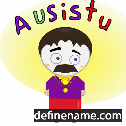 cartoon of the name Aakusti