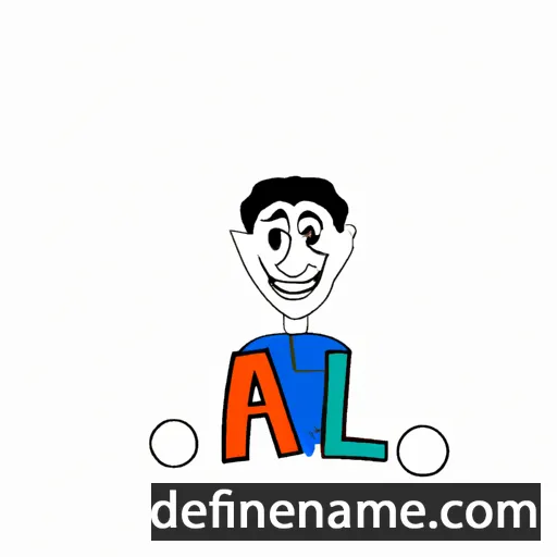 cartoon of the name Aal