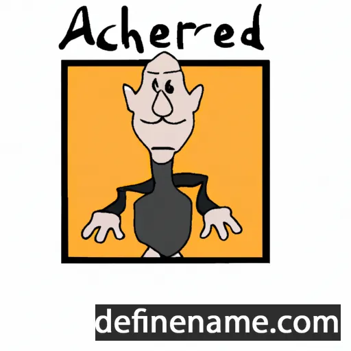 Aalderich cartoon