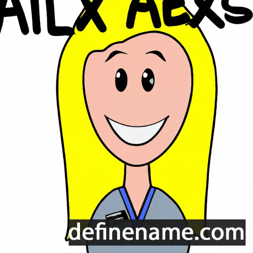 Aalexis cartoon