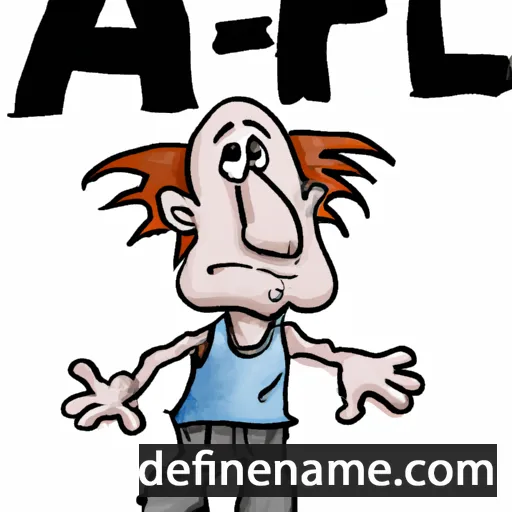 Aalf cartoon