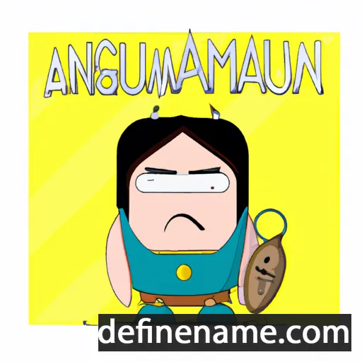 cartoon of the name Aamannguaq