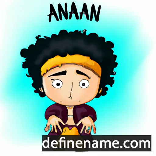 cartoon of the name Aanasi