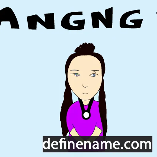 cartoon of the name Aanngiiuk