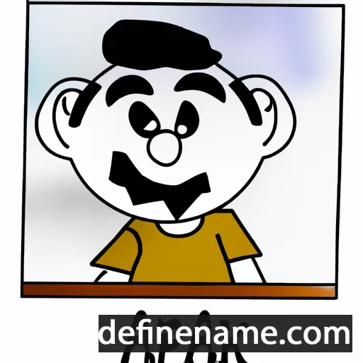 cartoon of the name Aapak