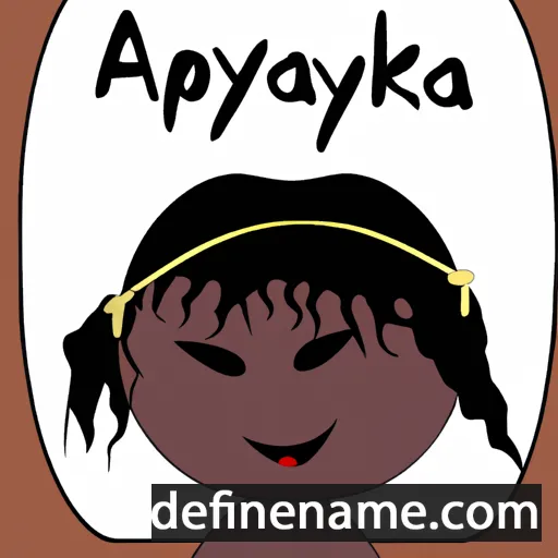 Aapoya'ki cartoon