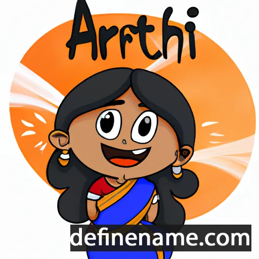 Aarathi cartoon