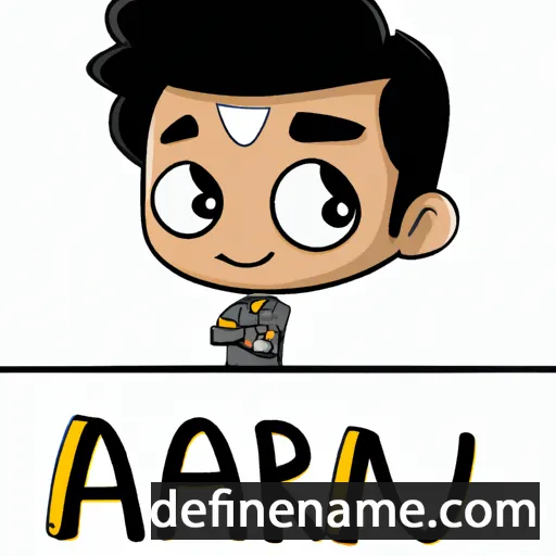 Aarav cartoon