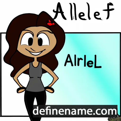 Aarielle cartoon