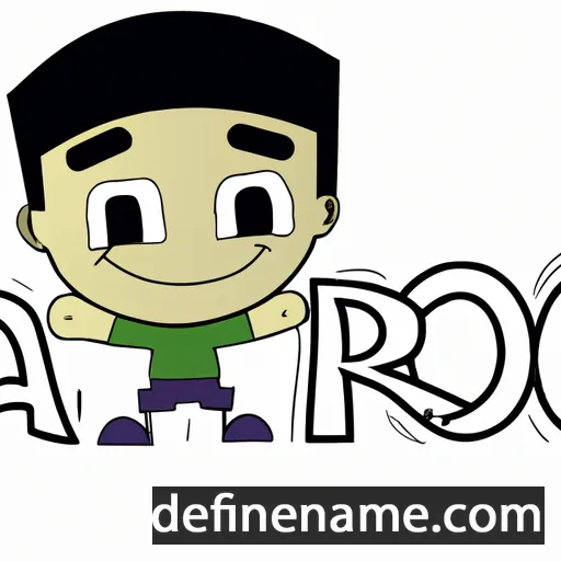 Aaró cartoon