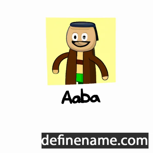 cartoon of the name Abadia