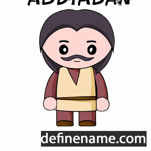 cartoon of the name Abadian