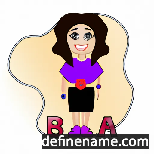 cartoon of the name Abana