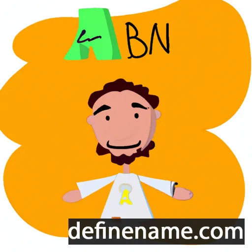 cartoon of the name Abani