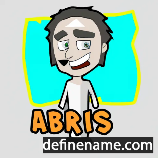 Abaris cartoon