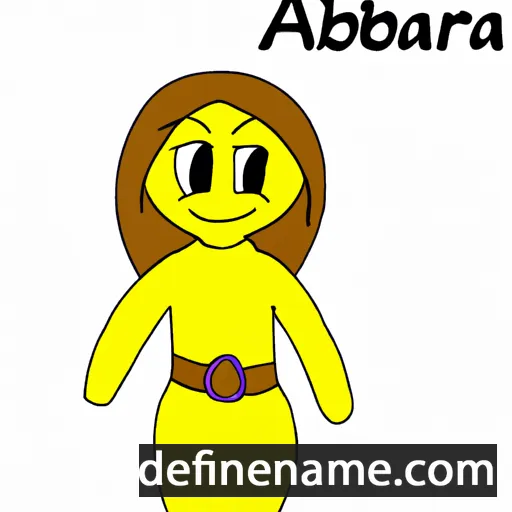 Abarna cartoon