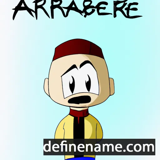 cartoon of the name Abarrane